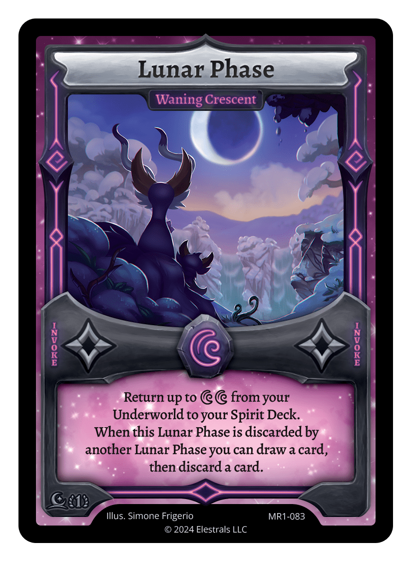 Lunar Phase - Waning Crescent - MR1-083